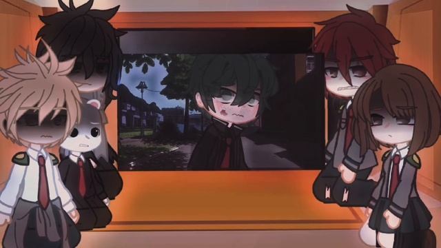 •Mha react to villain deku past•||tag your it||bnha||gacha club||my villain rehab au|| смотреть онлайн