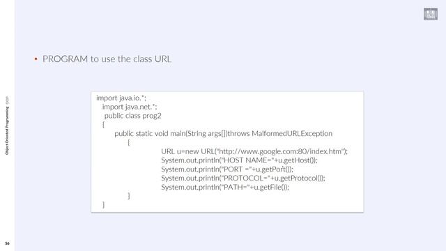 Object Oriented Programming (JAVA) | C3-L3 | Networking: URL class in java смотреть онлайн