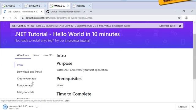 Build .NET app on Docker смотреть онлайн