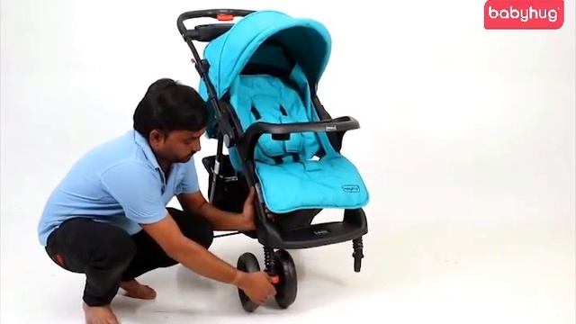Babyhug Wander Buddy Stroller смотреть онлайн