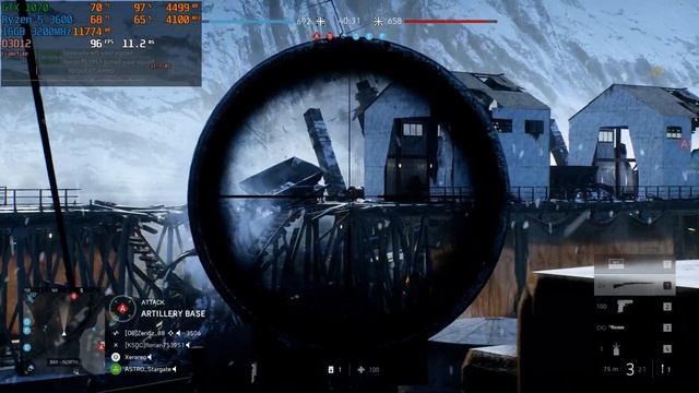 Battlefield 5 - Multiplayer : GTX 1070 8GB + Ryzen 5 3600 (Ultra Graphics) смотреть онлайн