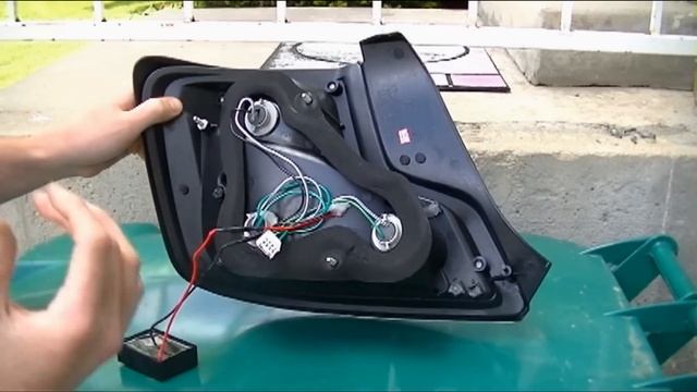 2011 to 2013 Scion tC Spec-D tuning tail light install. смотреть онлайн