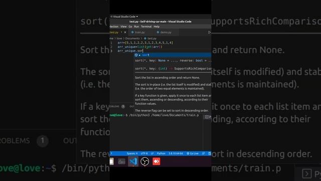 sort array based on frequency in python3 #python-one-tricks смотреть онлайн