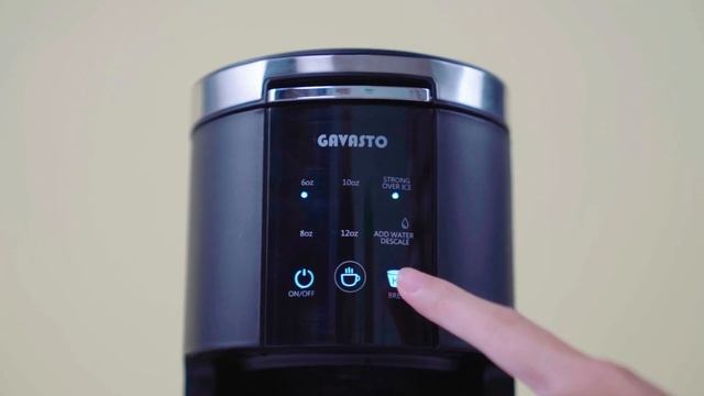 Brew Fresh Over-ice Coffee with Gavasto Coffee Maker CM9429DB-UL смотреть онлайн