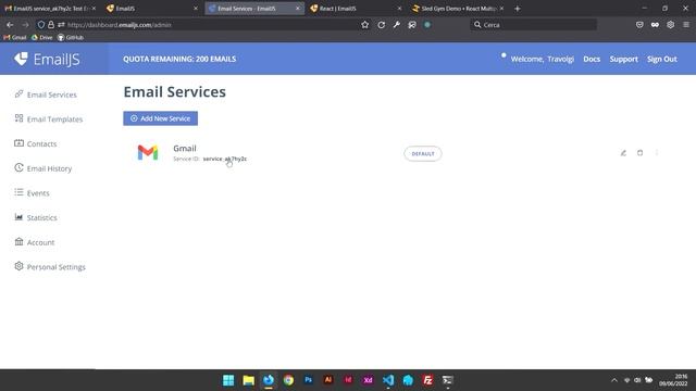 How to send emails using React Sled Template through EmailJs смотреть онлайн