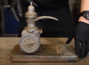 Реставрация воздушного компрессора 1950-х годов