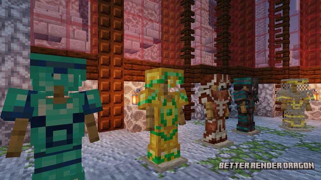 Better RTX versus Better Render Dragon Minecraft Bedrock 1.20.50 смотреть онлайн