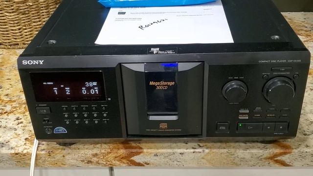 Preshipping Video Sony CD Player R0129621 CDP-CX355 Robert смотреть онлайн