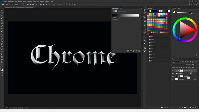 Next-Level Chrome-Effect SECRET !!! [english] [Photoshop Tutorial] смотреть онлайн