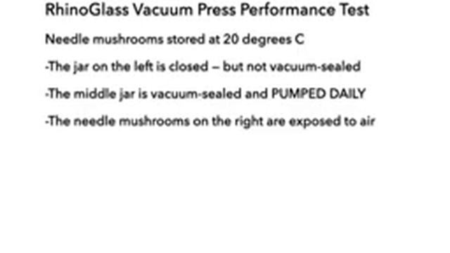 RhinoPress Vacuum-sealed kitchen storage jar fresh test смотреть онлайн