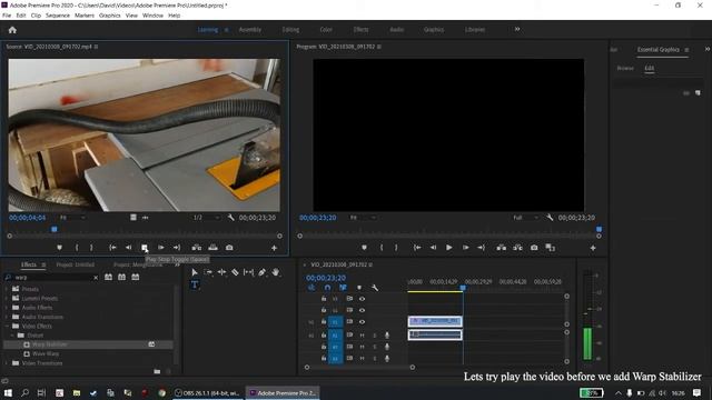 How To Fix Shaking Video in Adobe Premiere Pro смотреть онлайн