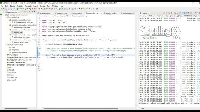 How to write custom query in Spring Boot JPA || Native Query || JPQL смотреть онлайн