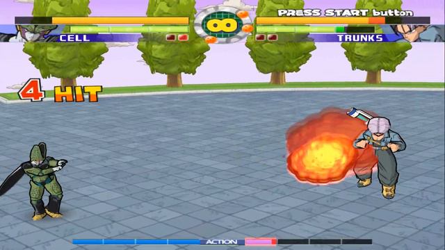 Super Dragon Ball Z (PS2) Cell Arcade смотреть онлайн