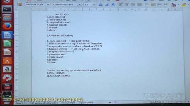 Installation of Hadoop 2.x(2.6.0) on Ubuntu Patt- 1 by Naveen смотреть онлайн