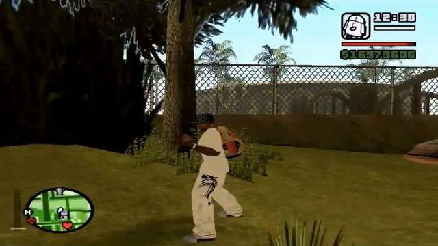 GTA SA parkour mod how to do backflip смотреть онлайн