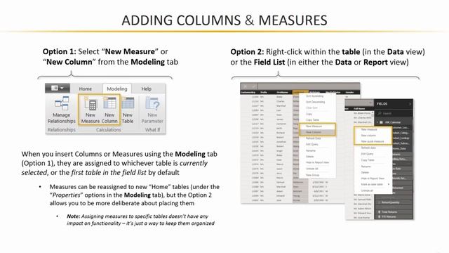 5.5 Adding Columns & DAX Measures in Power BI Desktop | Analyzing Data with DAX| Learn Power BI 202 смотреть онлайн