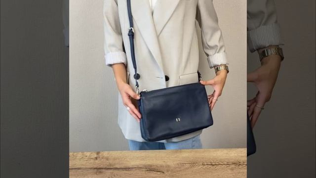 17688L-8 FABRETTI Сумка жен. нат. кожа 