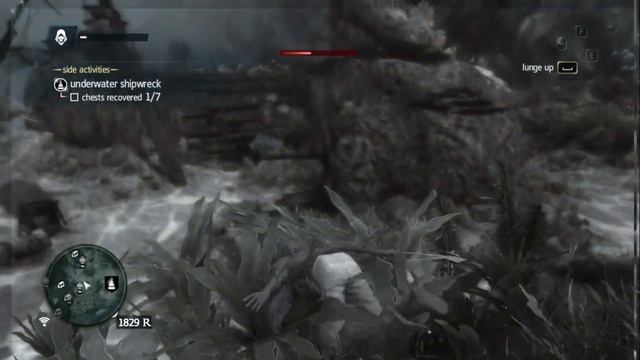 Diving with sharks. Shark attack. Assassin's Creed IV Black Flag смотреть онлайн
