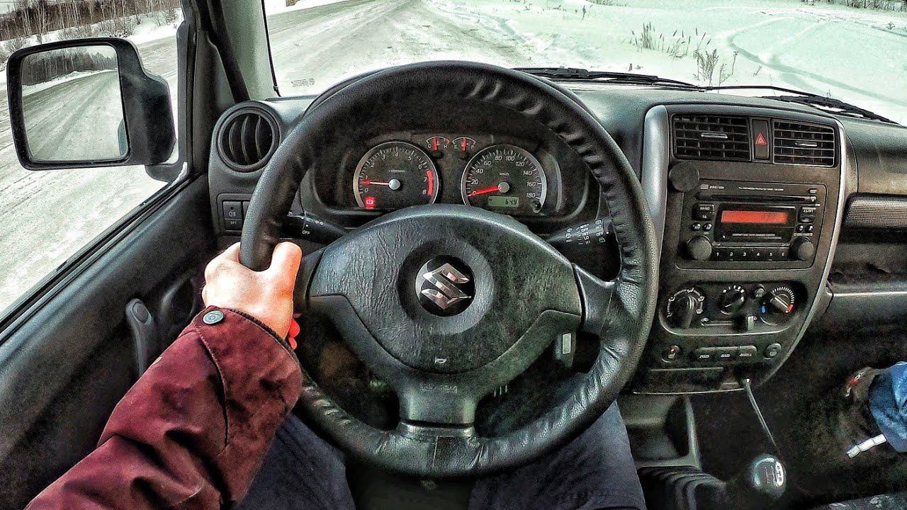 2008 Suzuki Jimny 1.3 MT - POV TEST DRIVE смотреть онлайн