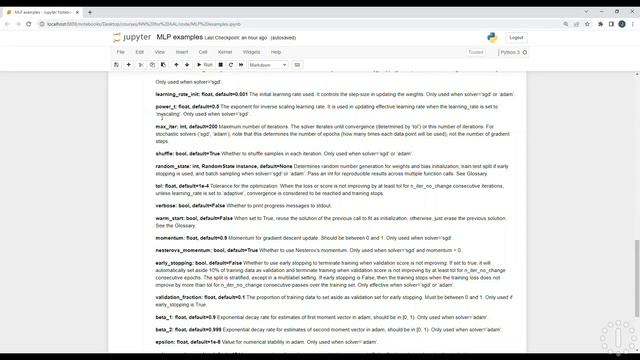 06 - MLP Classifier in scikit learn, course Neural Networks for AAL смотреть онлайн