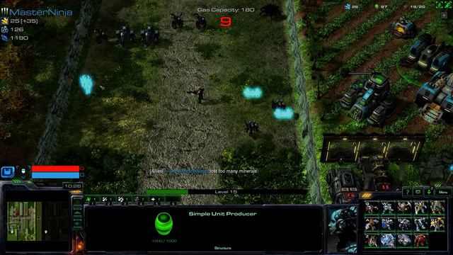 StarCraft 2 Squadron tower defence, Boss is easy but everything else is... смотреть онлайн