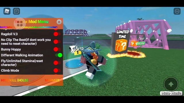 Roblox Mod Menu 2.492 (Infinite Jump,High Jump and more!) смотреть онлайн