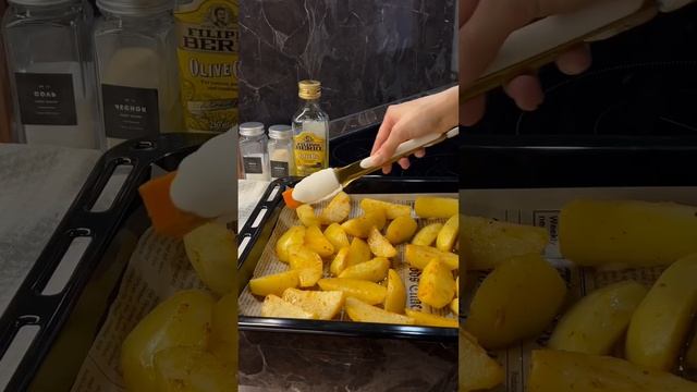 Запеченный картофель с брокколи и тыквой✨Полезный и вкусный ужин✨?