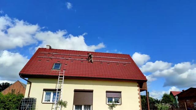 Монтаж солнечных панелей за 2 минуты смотреть онлайн