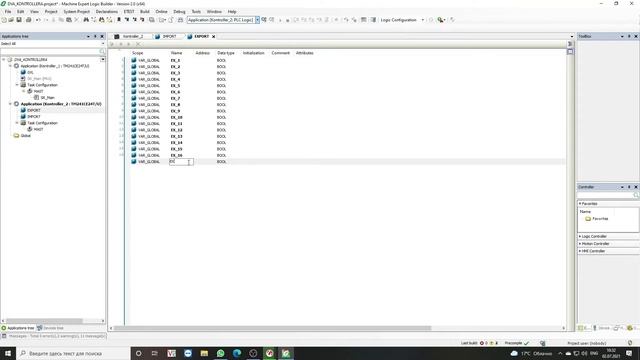 Обмен данными между контроллерами по Modbus TCP смотреть онлайн