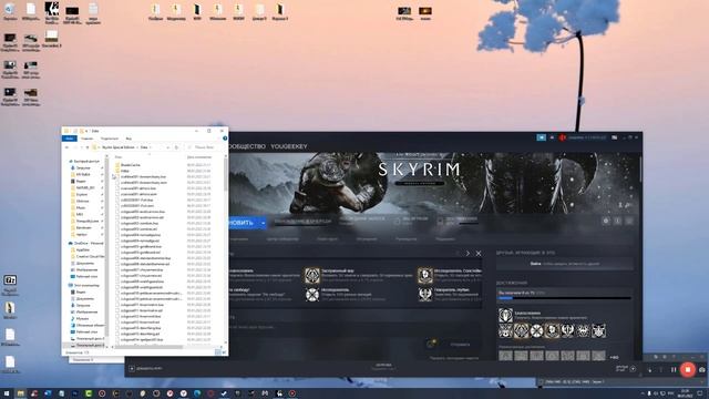 Skyrim Как исправить квадратики в консоли в Steam версии игры смотреть онлайн