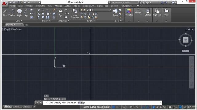 AutoCAD 2015 Training Video Tutorial 04 07 The User Coordinate System смотреть онлайн