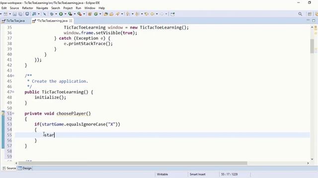 Tic Tac Toe | Java | GUI | Eclipse | Completely Responsive Layout смотреть онлайн