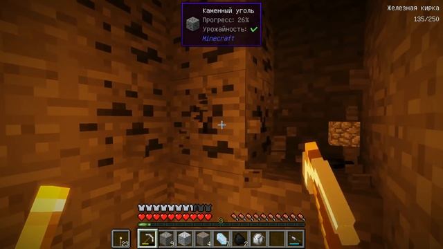 РЕАЛЬНАЯ ЖИЗНЬ В МАЙНКРАФТ: ТАЙНАЯ КОМНАТА и ОПАСНЫЙ ПОХОД В ШАХТУ! / ВЫЖИВАНИЕ #3 смотреть онлайн