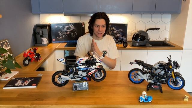 LEGO Technic 42130 Vs 42159 | Лего Техник BMW M100RR и Yamaha MT 10 SP