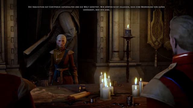 Dragon Age Inquisition Eindringling - Besprechung vor dem Davarrad - Wutausbruch смотреть онлайн