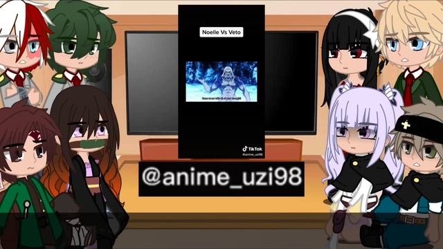 Anime Characters React To Each Other || 4/4 || Black Clover смотреть онлайн
