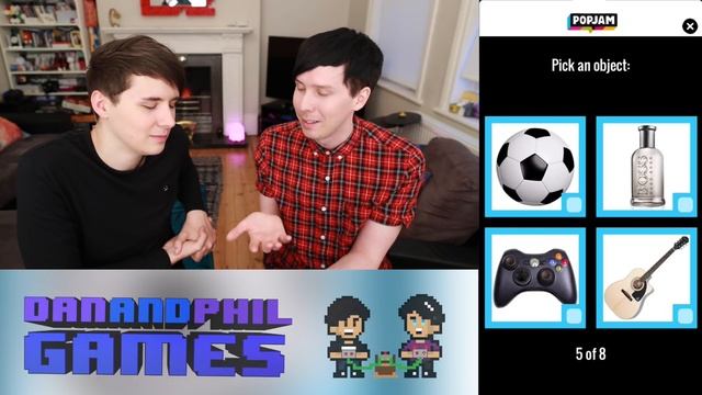 WHO'S YOUR YOUTUBER BFF? - Dan and Phil play: PopJam смотреть онлайн