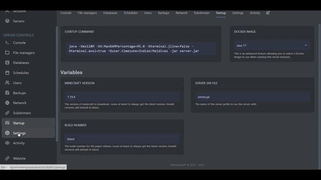 How to change your Minecraft Server Versions on Pterodactyl Panel | WisteriaHost смотреть онлайн