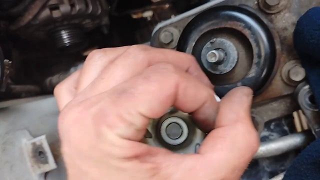 Правильная установка помпы лачетти. смотреть онлайн