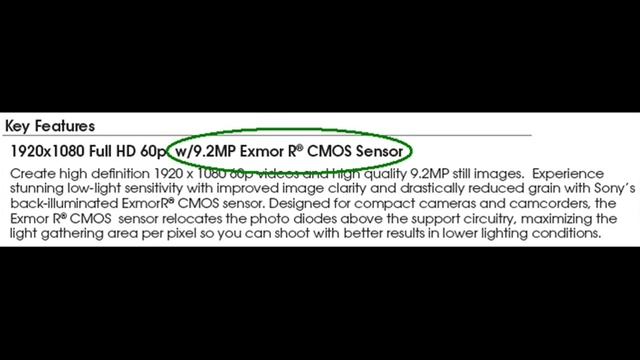 Big mistake in Sony specs for the HDR-CX240 and HDR-PJ275 Handycams! смотреть онлайн