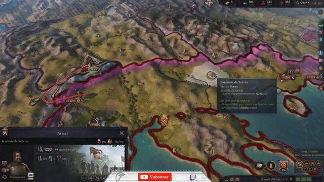 Crusader Kings 3 Let's Play FR / Spartiate - Mods Sparte | #5 | Royal Court / Multijoueur смотреть онлайн