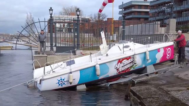 ЯХТА SANTER 760. МЫ НА ВОДЕ! смотреть онлайн