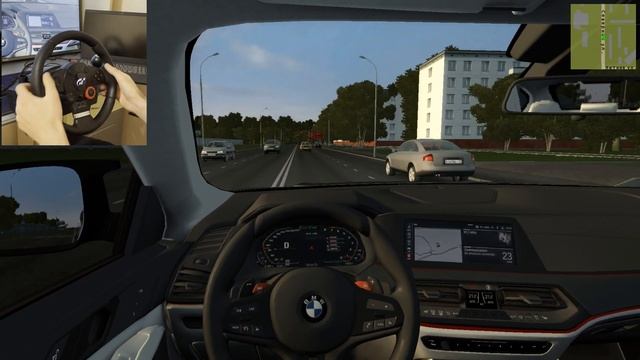 BMW X6M - CITY CAR DRIVING I LOGITECH DRIVING FORCE GT GAMEPLAY смотреть онлайн