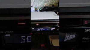 Радиоприем на магнитоле SONY CDX-GT240
