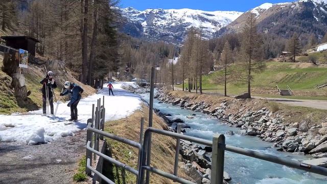 ?? SWITZERLAND - Suiza - ZERMATT - PART 7 - MONTREUX -Walking Tour beautiful villages- hermosos - 4 смотреть онлайн