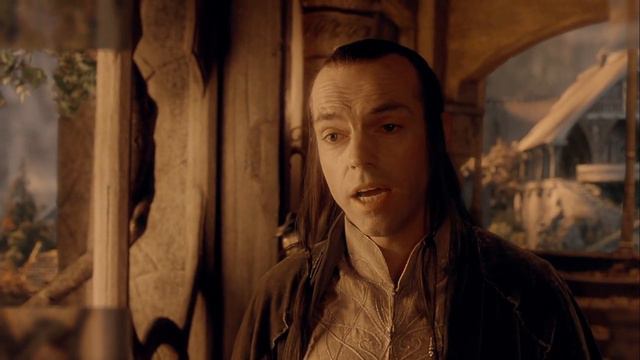 Элронд и Гэндальф говорят о Фродо, кольце и Арагорне смотреть онлайн