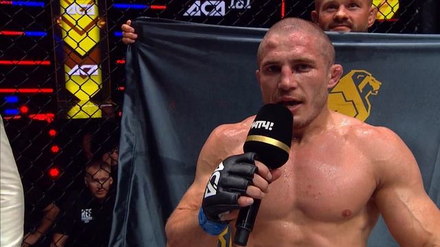 ACA 161: Глеб Хабибулин | Интервью в клетке смотреть онлайн