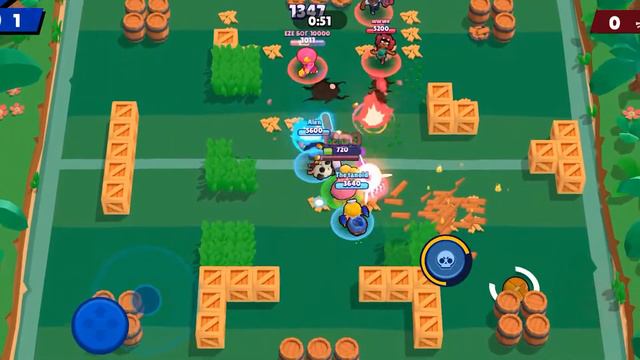 PIPER TRIPLE DRIBBLE BRAWLBALL BRAWL STARS смотреть онлайн