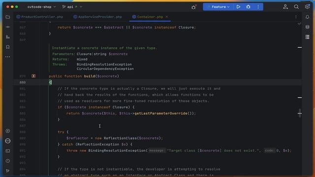 Подробный гайд по service container в Laravel смотреть онлайн