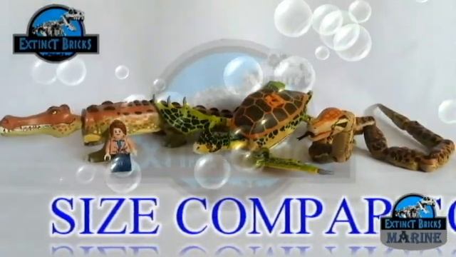 ARCHELON -LEGO DINOSAURS (UNOFFICIAL) - BIGGEST SEA TURTLE #JURASSICWORLDTHEGAME  АРХЕЛОН アーケロン